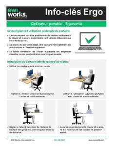 Info-clés Ergo EWI Works